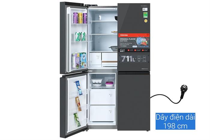 Tủ lạnh Toshiba Inverter 711 lít Multi Door GR-RF900WI-PMV(06)-MG